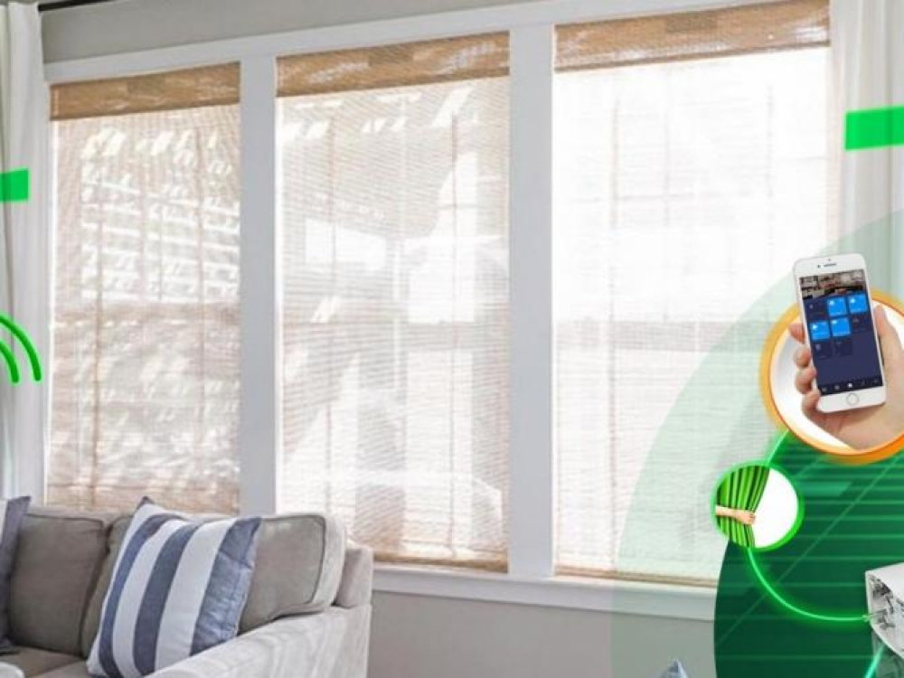 Biến ngôi nhà trở nên thông minh hơn với rèm tự động. Tại sao không?
