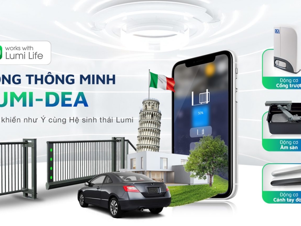Lumi Việt Nam bắt tay cùng DEA (Italia) phát triển Cổng thông minh LUMI – DEA tích hợp vào hệ sinh thái Lumi