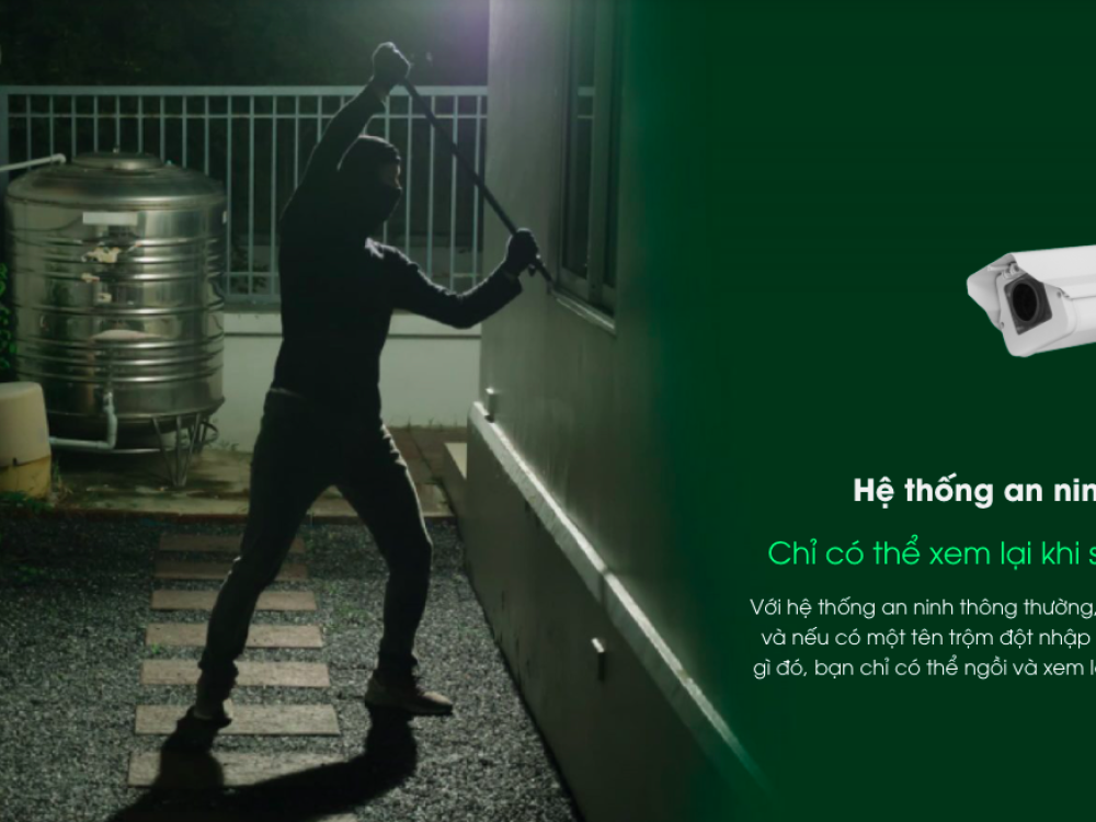 Hàng rào an ninh ảo – Cảnh báo tức thì AI Camera Hub LUMI