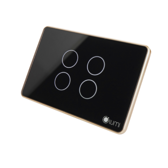 Công tắc cảm ứng kính phẳng nhà thông minh Lumi