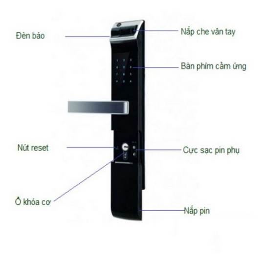 Khóa cửa thông minh Yale YDM 4109+